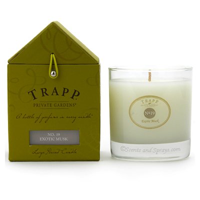 Trapp Large Poured Candle - No 19 Exotic Musk 7 oz.