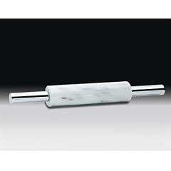 K�chenprofi 1002450848 Teigrolle Marmor mit Edelstahlgriffen