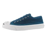 Converse Men's Jack Purcell Velvet Ox Casual Shoe Blue