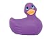 Big Teaze Toys Travel Size I Rub My Duckie Personal Massager, Purple