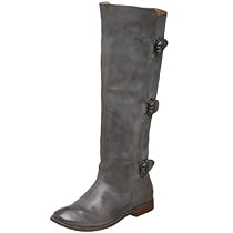 FRYE Women's Paige Buckles Boot,Slate,8.5 M