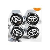 Lowest Price Toyota Logo Chrome Tire Stem Valve Caps