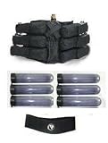 Paintball 32 Degrees 6+1 Deluxe Harness with 6 Pods and NeckProtector