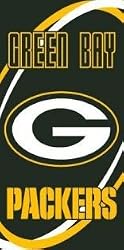 Green Bay Packers Fiber Reactive Pool/Beach/Bath Towel (Team Color)