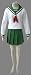 Japanese Anime InuYasha Cosplay Costume - Higurashi Kagome Winter Uniform Set XX-Small