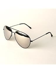Aviator Sunglasses (Single Black) by H2W