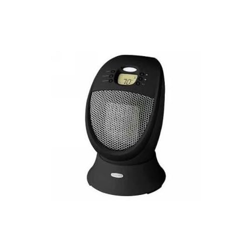 !Honeywell SureSet 1500W Digital Oscillating Ceramic Heater Black