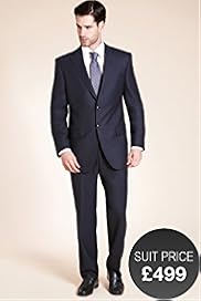 Collezione Pure Wool 2 Button Striped Jacket