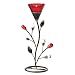 Ruby Blossom Tealight Candle Holder Stand Centerpiece