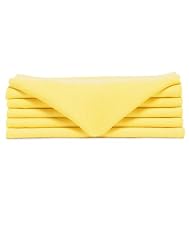 Muslin Squares - Yellow 6pk
