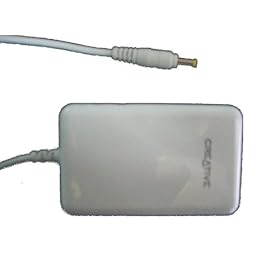 Original Creative 5V Ac Mains Power Adapter / Charger for Jukebox 2, Jukebox 3, Zen USB2/Firewire, Zen NX, Zen Muvo2 MuVo, Zen xtra, Zen Touch, Zen Sleek and Photo, Zen Vision, Vision M and W, ZEN Sleek and Photo, Zen Portable Media Center MP3 Player etc