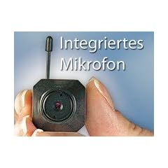 �berwachnungskamera 'Micro-Profi Color' von VisorTech, Funk�bertragung 2.4 GHz