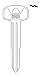 Hy-ko Kia Sportage Key Blank Ez#kk2 Image