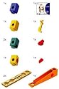 Quadrilla Marble Run Expansion Set - Switch Set, by HaPe