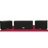 Buy Kenwood CRS-159 Home 3 Piece Satellite and Center Channel Speaker System 100W each (MADE IN... 
