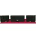 Kenwood CRS-159 Home 3 Piece Satellite and Center Channel Speaker System 100W each (MADE IN MALAYSIA)