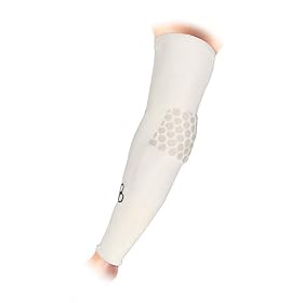 Buy McDavid Hex Power Shooter Arm Sleeve White