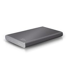TrekStor DataStation pocket Xpress 640GB externe Festplatte (6,4 cm (2,5 Zoll), 15ms, 8MB Cache, USB 2.0) grau