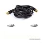 Belkin 12ft Rg59 Coax Cable Black F-plug/f-plug Gold