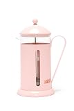 Review Le Cafetiere RB084300 / LaCafetiere Rainbow 8 Cup Coffee Press, Pastel Pink
