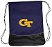 A great tote bag, perfect as a carry-all to games, practice and tailgating. This nylon drawstring bag has a PVC lining with a four inch screen printed logo of your favorite team.