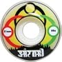 Satori Linked Rasta Sunset 99a 51mm Skateboard Wheels (Set of 4)