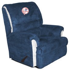 Buy New York Yankees MLB Team Logo Big Daddy Recliner by Baseline Sports