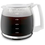 Hamilton Beach #88180 12C White Replacement Carafe by HAMILTON BEACH BRANDS INC