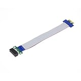 Afrom Here PCI-E Express Riser Card with Flexible Cable (1X)