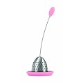 William Bounds - WB08379 - Boule � th� - Fleurs de th� - Acier/silicone- Rose