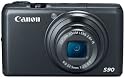 Canon PowerShot S90IS 10MP Digital Camera with 3.8x Wide Angle Optical Image Stabilized Zoom and 3-inch LCD