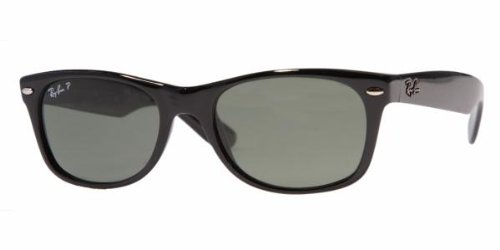 Rayban Sunglasses 2132 BLACK CRYSTAL GREEN POLARIZED 90158 product image