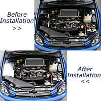 Apexi performance power intake aluminum  for WRX