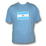 Argentina Fun T-Shirt, hellblau
