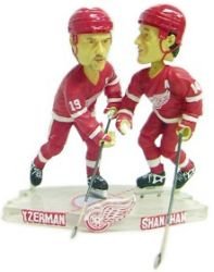 Detroit Red Wings Steve Yzerman & Brendan Shanahan Dual Bobblehead