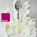 Sabre Basic Dark Pink Ice Tea Spoon/BASIC51VR
