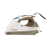 Black & Decker D5500 Digital Evolution 1500-Watt Steam Iron with Ceramic Soleplate