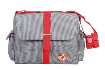 Tuc Tuc Black and Red Kids Travel Bag. Baby Diaper Bag. Pirates Collection.