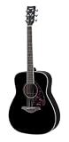 Yamaha FG720S Acoustic Guitar, Black