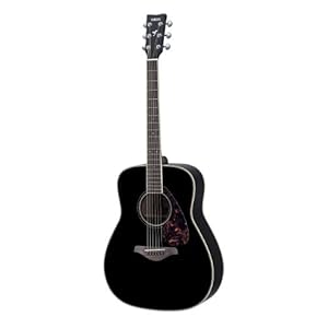 Black Yamaha Guitar