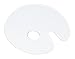 Jack Richeson 696065 Oval Plexi Palette, 8.5