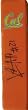 California Golden Bears Keenan Allen Autographed Cal Logo Football End Zone Pylon, Proof Photo