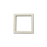 使い方のバリエーション様々♪スクエアブラケット Ｓ ホワイト 62931