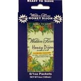 Walden Farms Honey Dijon Dressing Single Packets Calorie Free, Carb Free, Fat Free, Sugar Free. 6 1oz. Packets per box