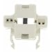 Leviton 26719-100 Compact Fluorescent Lampholder, White