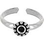 Sterling Silver 925 GEOMETRIC DESIGN 2 Toe Ring