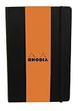 Rhodia Orange Webnotebook 5.5x8.25 Lined