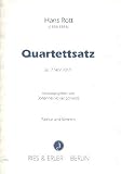 Produkt-Bild: Quartettsatz c-Moll op.7 NoV70/71 : f&uuml;r Streichquartett Partitur und Stimmen
