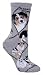 Australian Shepherd (Gray) Adult Cotton Puppy Dog Socks by WHD
