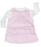 Girandola Pink Cord Dress and Top Set, Dress sets, Baby girl